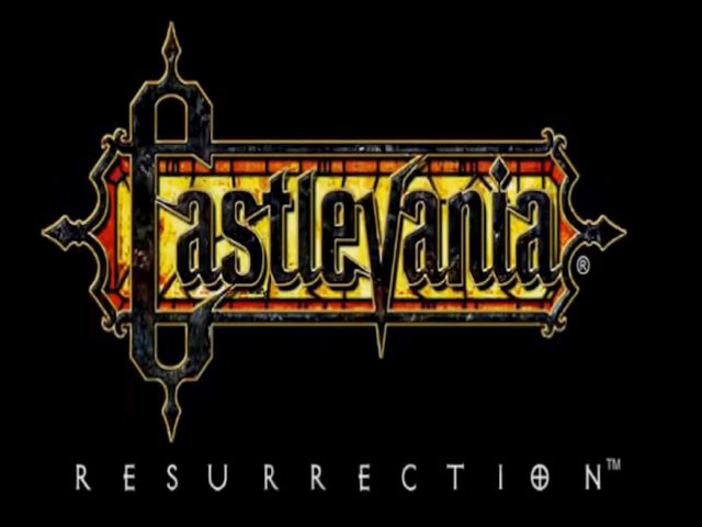 Castlevania : Resurrection — Title screen