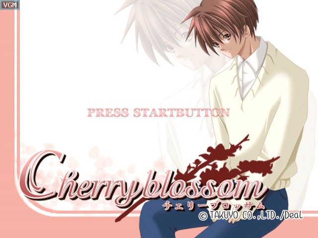 Cherry Blossom — Title screen