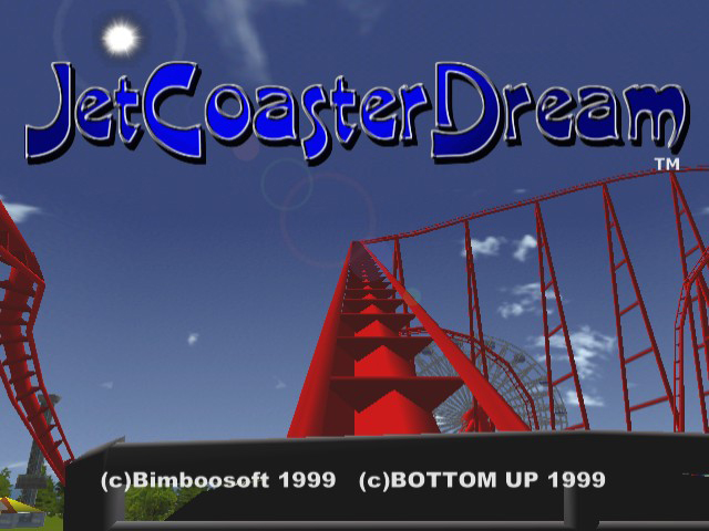 Coaster Works — Title screen