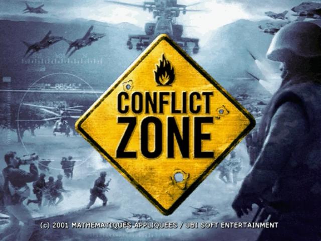 Conflict Zone — Title screen