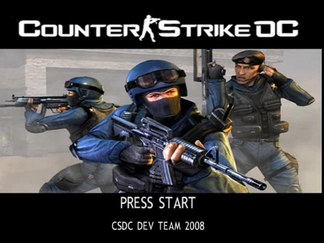 Counter-Strike DC — Title screen