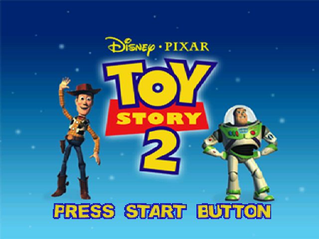Disney-Pixar Toy Story 2 : Buzz Lightyear to the Rescue! — Title screen
