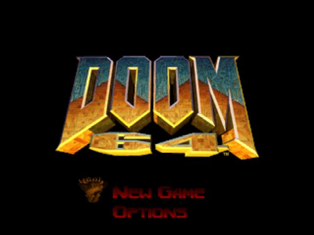 Doom 64 — Title screen