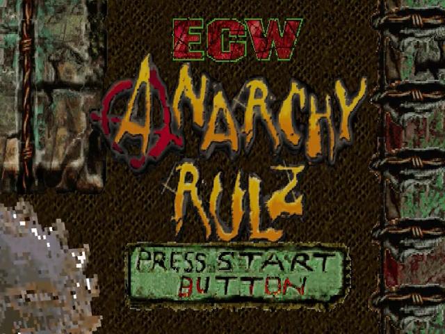 ECW Anarchy Rulz — Title screen