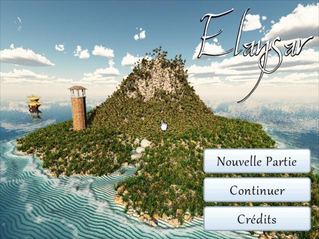 Elansar (Homebrew) — Title screen