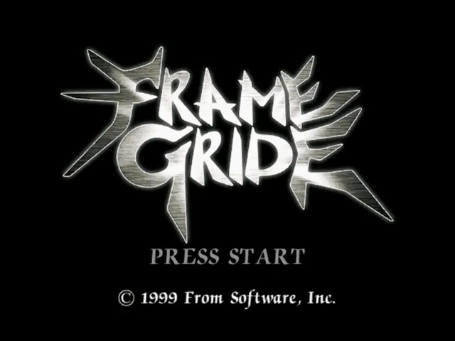 Frame Gride — Title screen