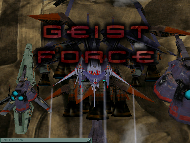 Geist Force — Title screen