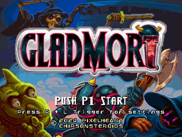 GladMort — Title screen