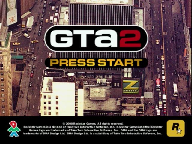 Grand Theft Auto 2 — Title screen