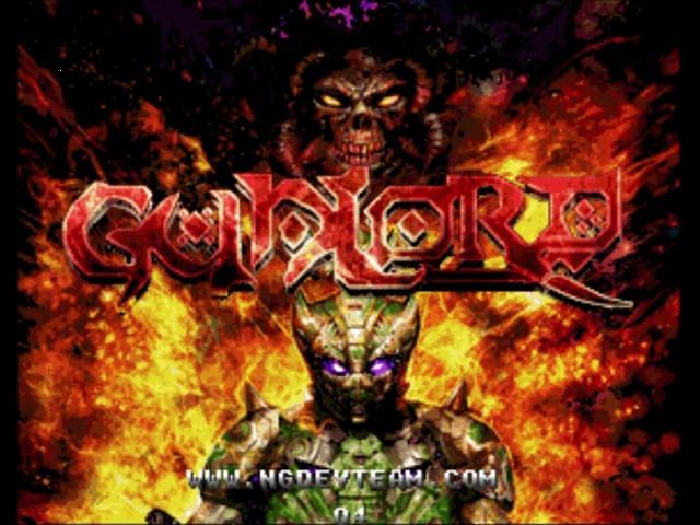 GunLord — Title screen