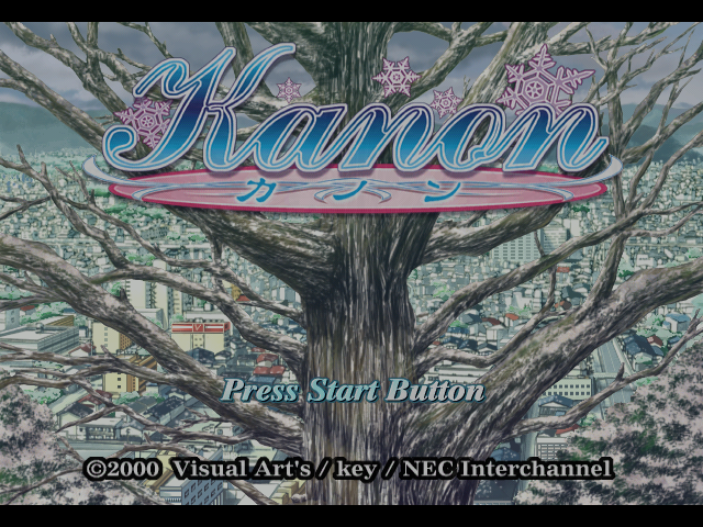 Kanon — Title screen
