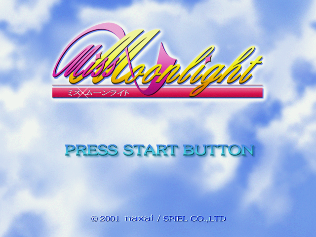 Miss Moonlight — Title screen