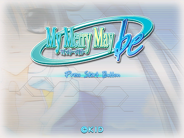 My Merry Maybe — Title screen