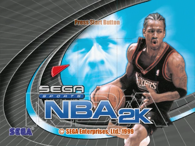 NBA 2K — Title screen