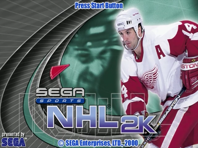 NHL 2K — Title screen