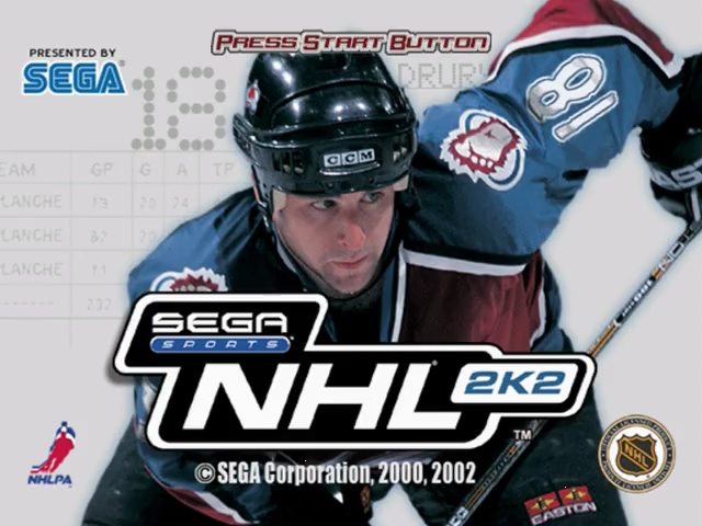 NHL 2K2 — Title screen
