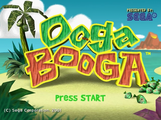 Ooga Booga — Title screen