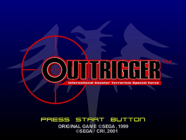 Outtrigger — Title screen