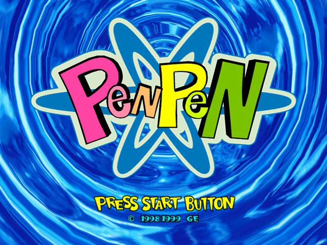 PenPen — Title screen