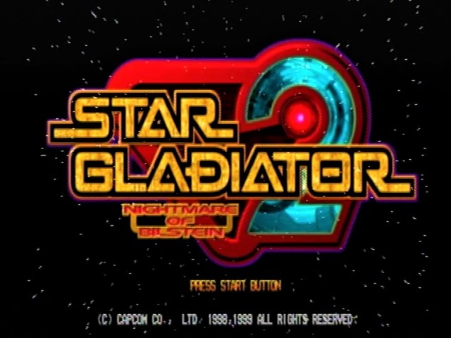 Plasma Sword : Nightmare of Bilstein — Title screen