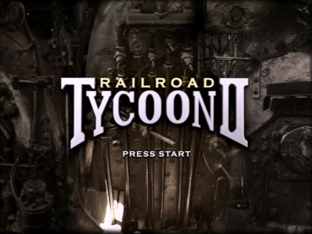 Railroad Tycoon II — Title screen