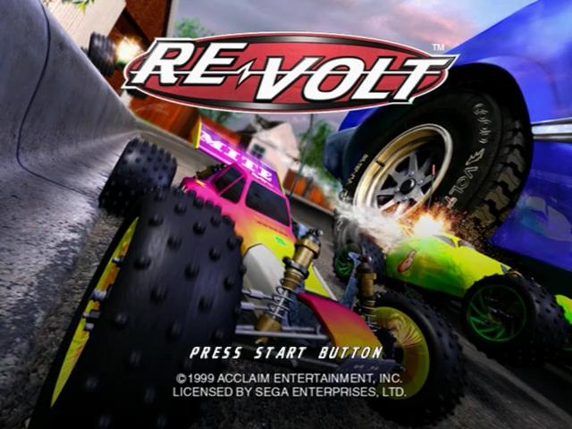 Re-Volt — Title screen