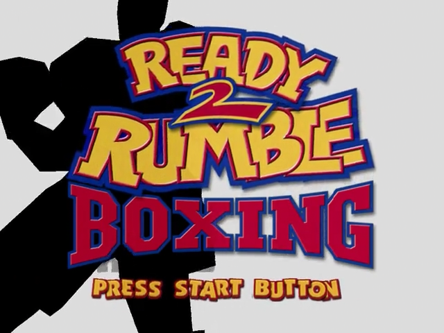 Ready 2 Rumble Boxing — Title screen