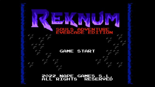 Reknum : Souls Adventure — Title screen