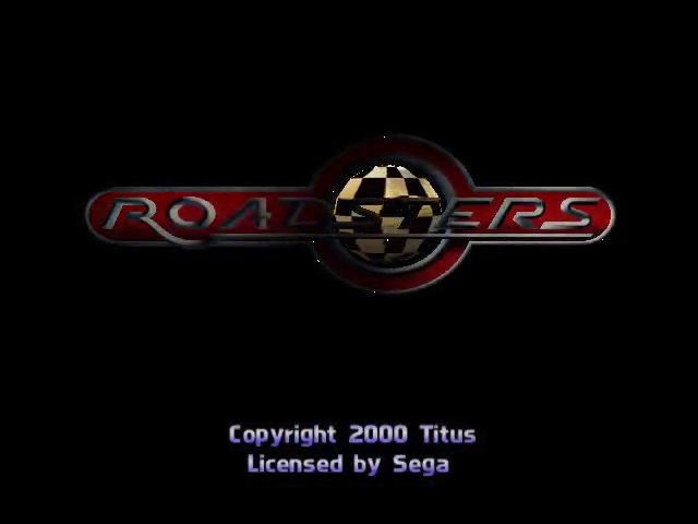 Roadsters — Title screen