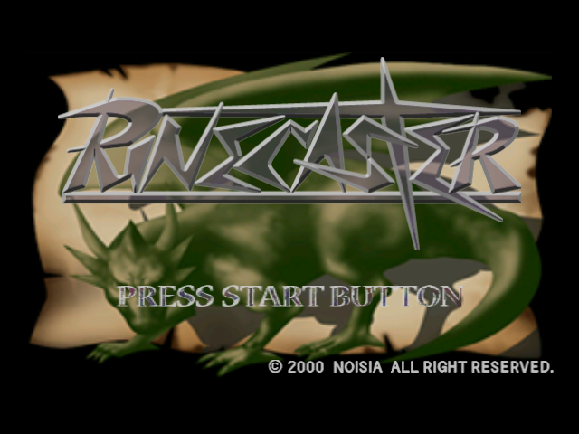 Rune Caster — Title screen