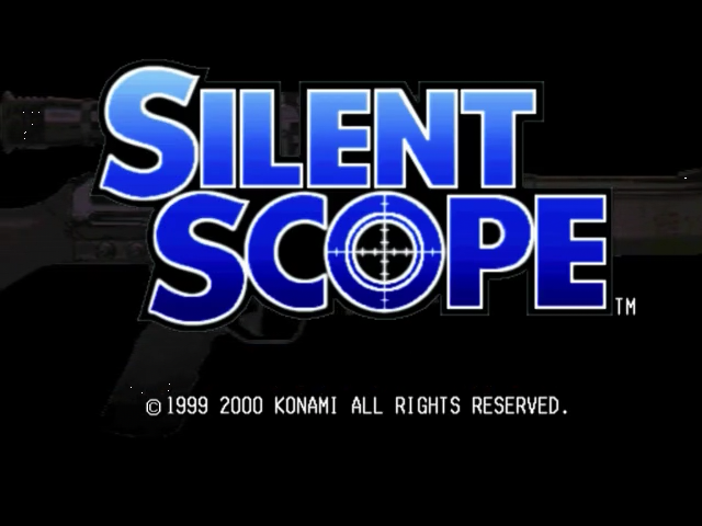 Silent Scope — Title screen