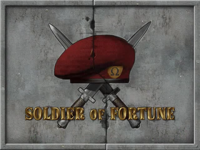 Soldier of Fortune — Title screen