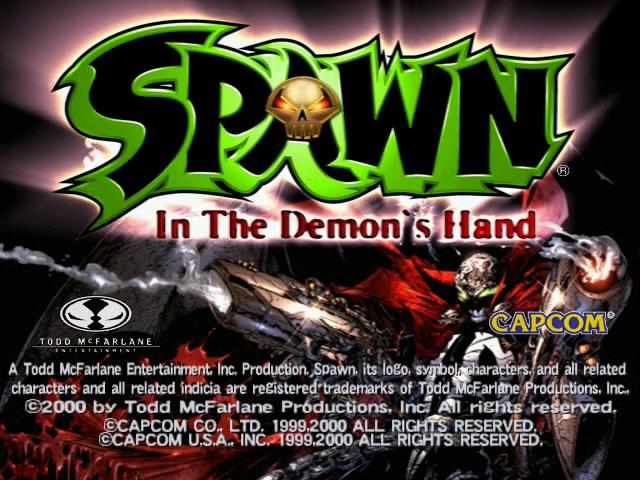 Spawn : In The Demon's Hand — Title screen