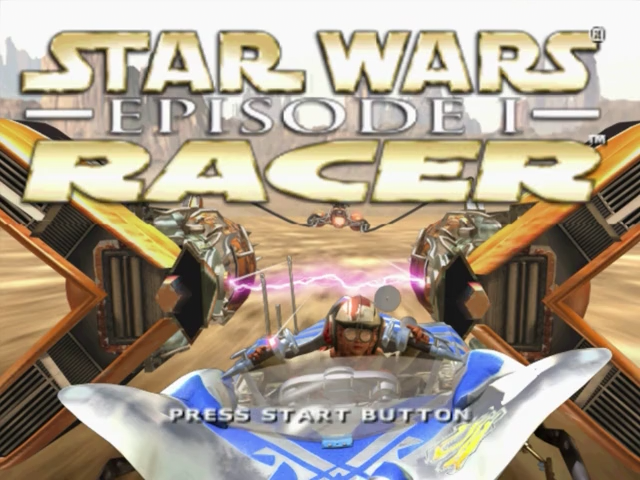 Star Wars : Episode I Racer — Title screen