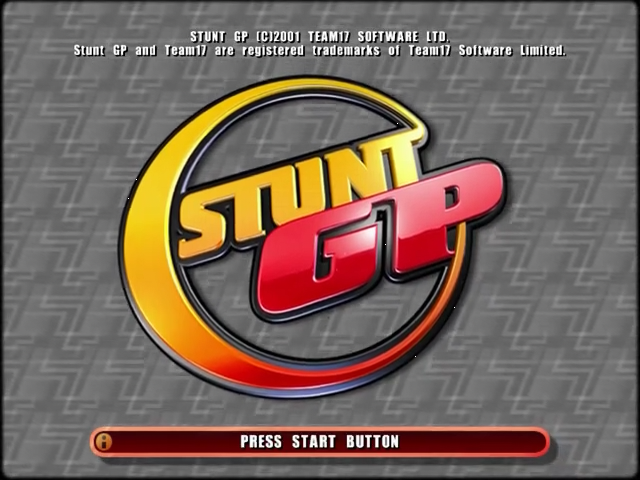 Stunt GP — Title screen