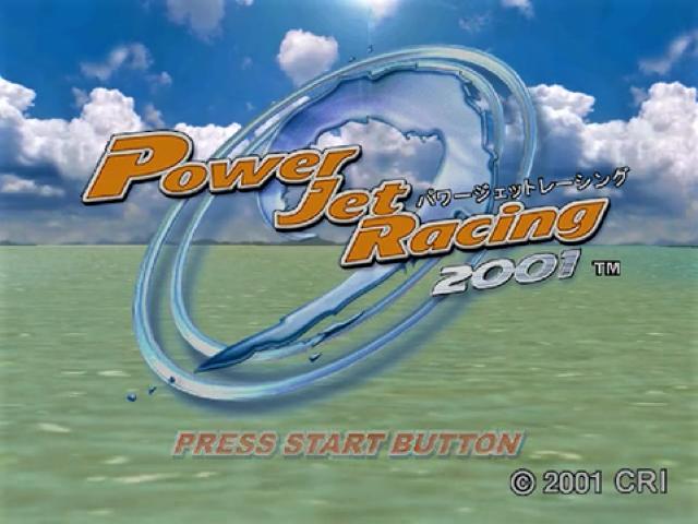 Surf Rocket Racers — Title screen