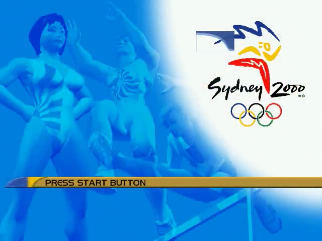 Sydney 2000 — Title screen