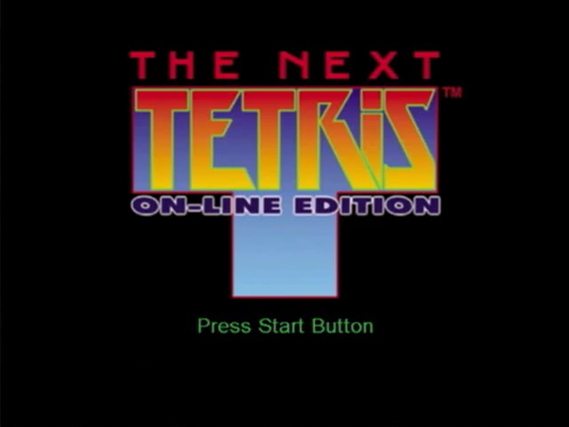 The Next Tetris — Title screen
