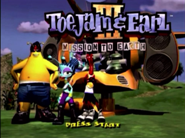 ToeJam & Earl III : Mission to Earth — Title screen
