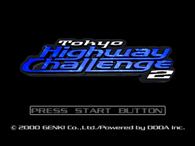 Tokyo Highway Challenge 2 — Title screen