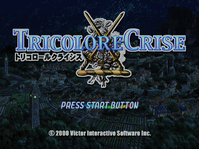 Tricolore Crise — Title screen