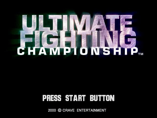 Ultimate Fighting Championship — Title screen