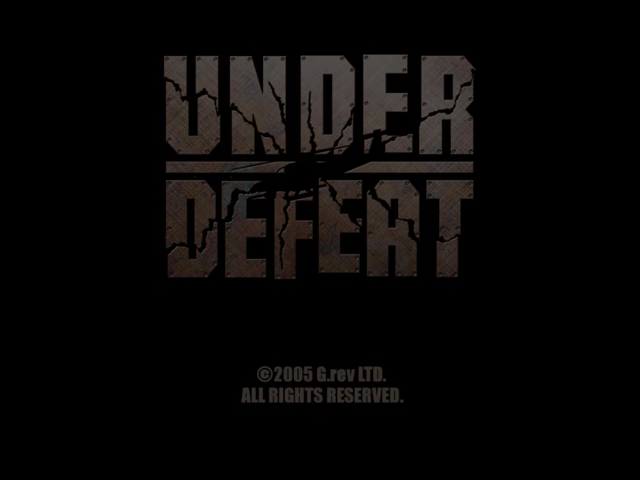 Under Defeat — Title screen