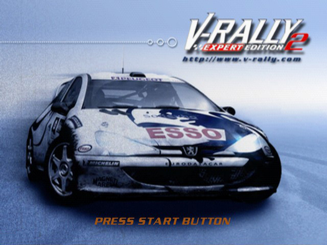 V-Rally 2 : Expert Edition — Title screen