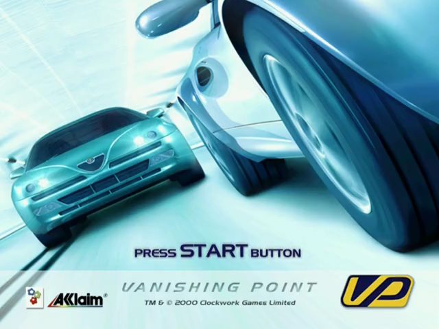 Vanishing Point — Title screen