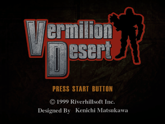 Vermilion Desert — Title screen