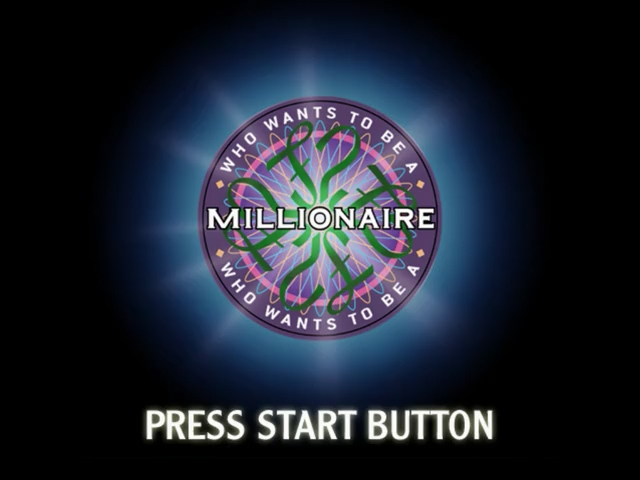 Who Wants to Be a Millionaire? — Title screen