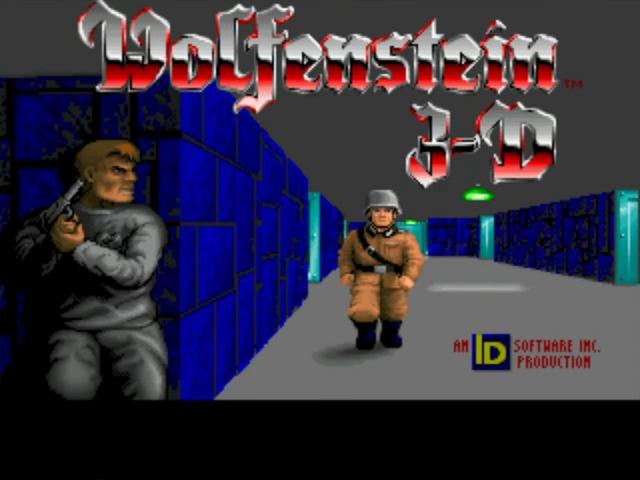 Wolfenstein 3D — Title screen