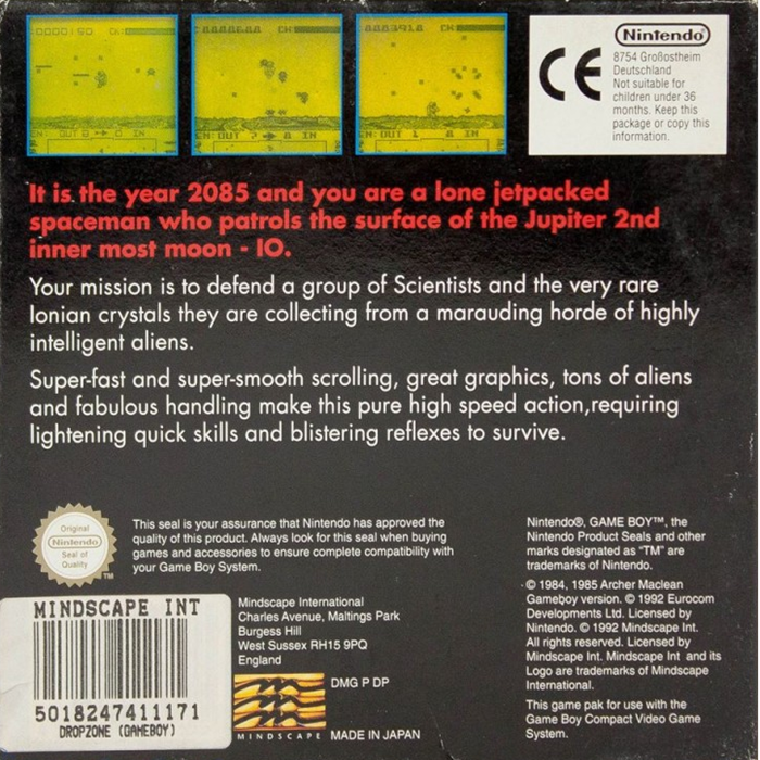 Dropzone — Box back