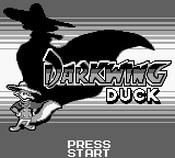 Disney's Darkwing Duck — Title screen
